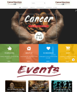 Cancervaccines (UK) website