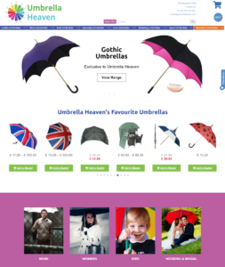 Umbrella Heaven Website